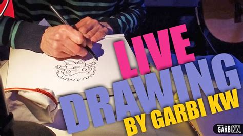 Live Drawing Easy And Kawaii Doodles By Garbi Kw Kawaii Doodles