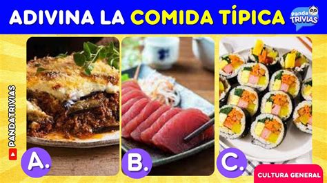 Adivina El Pa S Por Su Comida T Pica Test De Cultura Gastron Mica