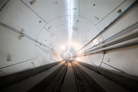 Elon Musk Unveils The Boring Company S New Test Tunnel Under Los