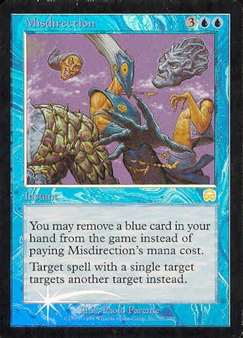 Magic The Gathering Mercadian Masques Single Misdirection Foil Near