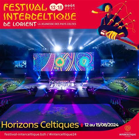 Spectacle Horizons Celtiques à Lorient Jeudi 15 Août 2024