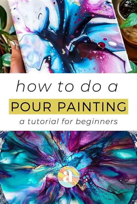 Acrylic Pouring For Beginners: Ultimate Guide | Artist Hue