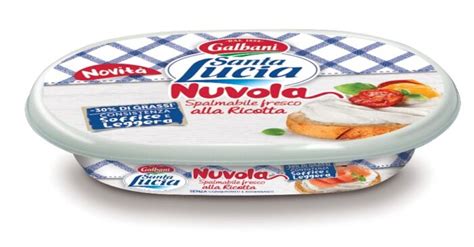 Galbani Santa Lucia Presenta Nuvola Nuovo Spalmabile A Base Di