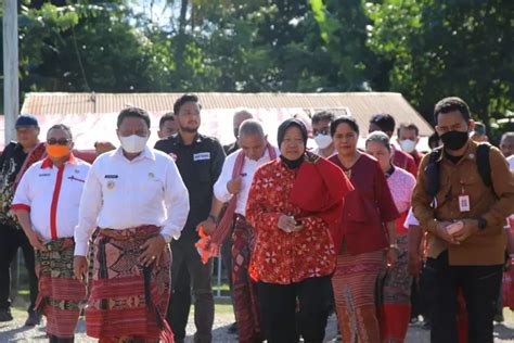 Mensos Risma Bantu Unit Rumah Tahan Bencana Di Malaka Warta Timor