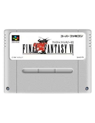 Final Fantasy VI Cartucho Japonés SNES