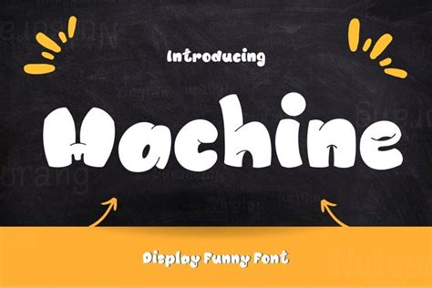 Machine Font (2632108)