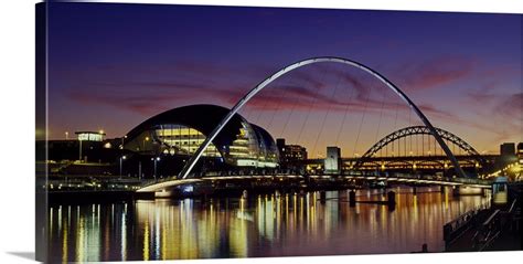 Bridges Across A River Tyne River Newcastle Upon Tyne Tyne And Wear