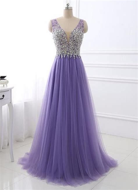 75 Long Cheap Long Lavender Prom Dresses