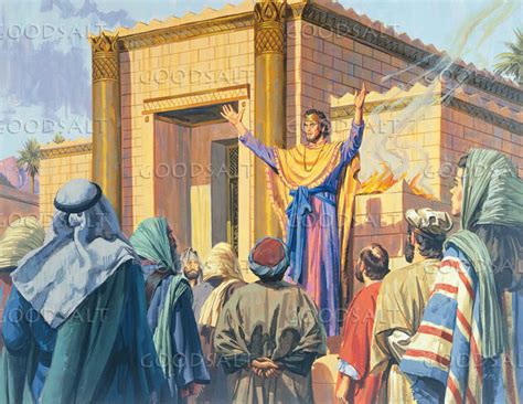 Solomon Dedicates The Temple Goodsalt