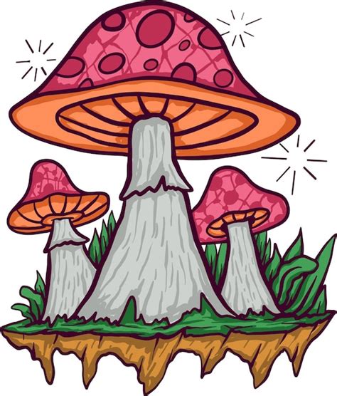 Premium Vector Mushroom Illustration Vector