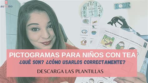 PICTOGRAMAS para niños con TEA Qué son Cómo usarlos correctamente