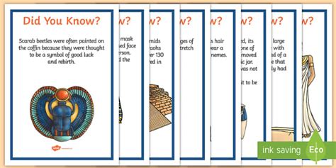 Ancient Egypt Fun Facts Posters Teacher Made Resources