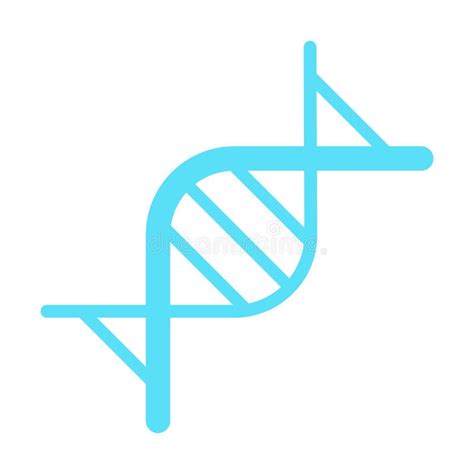 Dna Genetisch Teken Vectorlogo Dna Pictogram Vector Rna Gen Vector