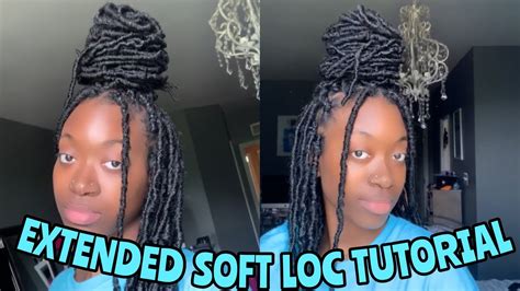 Extended Soft Loc Tutorial Bobbi Boss Nu Locs Youtube