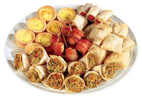 Assorted Hot Appetizer Platter - Prepared Food Photos, Inc.