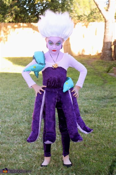 Ursula The Sea Witch Costume for Girls