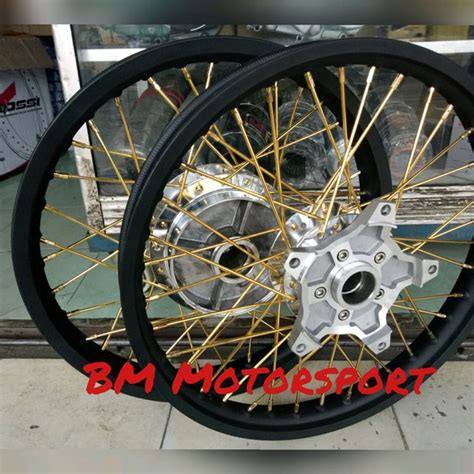 Jual Paketan Velg Jari Jari CB 150 R CBR 150 R New Pelek Tapak Lebar 1