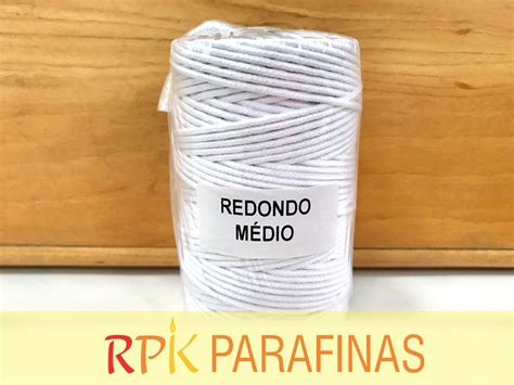 RPK PARAFINAS Tudo para velas em um só lugar Rolo Pavio 100