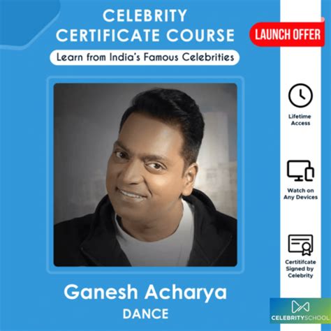 Dance Certificate Course by Ganesh Acharya