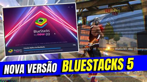 Nova Vers O Do Bluestacks Testando No Free Fire Outubro