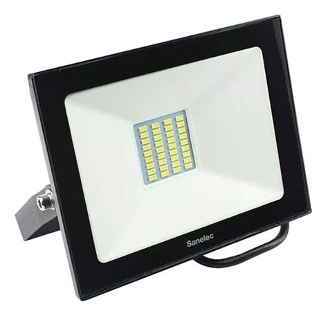 Reflector Fijo Ultra Delgado 30w Sanelec Luz Fria MercadoLibre