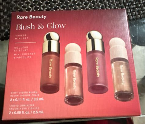 Rare Beauty By Selena Gomez Mini Size Blush Glow 4 Piece Set