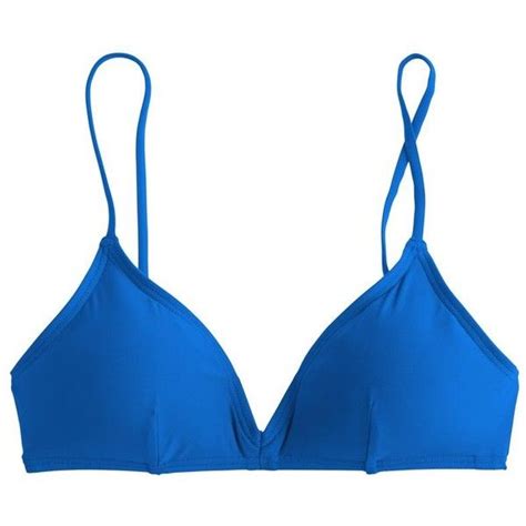 J Crew French Bikini Top 40 Liked On Polyvore Featuring Swimwear