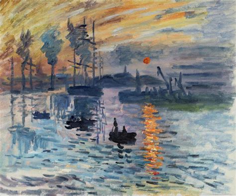 Impression Sunrise Claude Monet Oil Reproduction