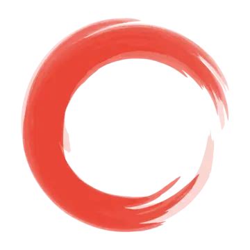 Red Round Watercolor Vector Illustration Watercolor Circle Png And