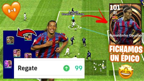 😍 ¡¡tenemos Al Mago Ronaldinho Efootball 23 Youtube