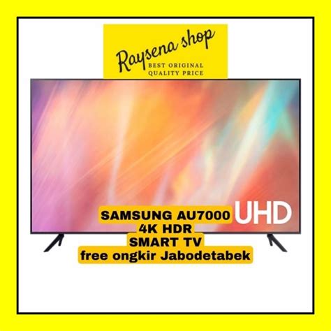 Jual Samsung Au Ua Au K Uhd Smart Tv Inch Shopee