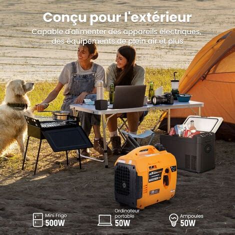 Groupe Lectrog Ne W Inverter G N Rateur Portable Silencieux