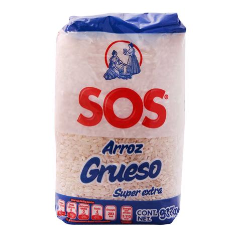 Arroz Sos Morelos Azul Bol Gr Soriana