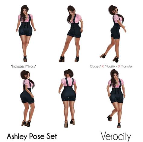 Second Life Marketplace Verocity Ashley Pose Set