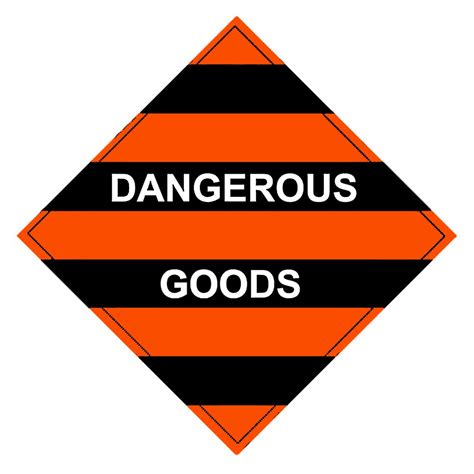 Dangerous Goods Labels Printable