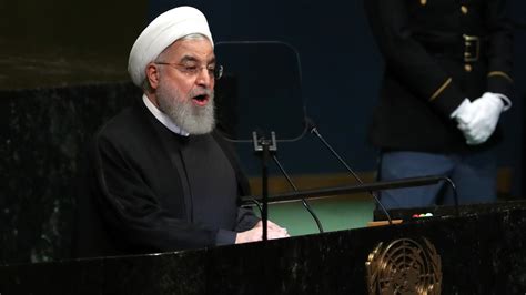 Iran President Hassan Rouhani Says Donald Trump Seeks To Overthrow His Government Declines To