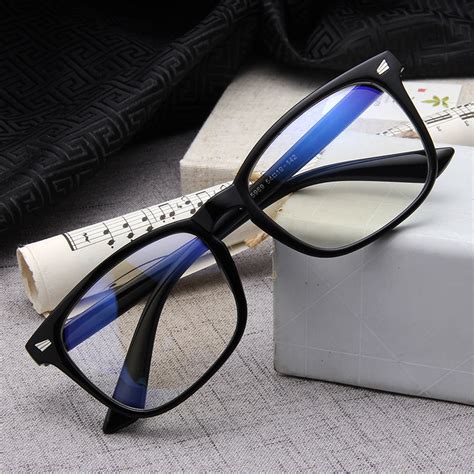 Unique Unisex Anti Radiation Eyeglasses Computer Glasses Replaceable Lens For Men And Women