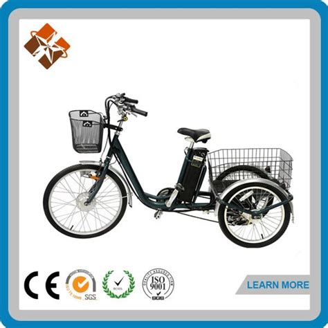 Three wheel electric cargo bike , 3 wheel electric bicycle cargo trike tri rider (elek) trike ...