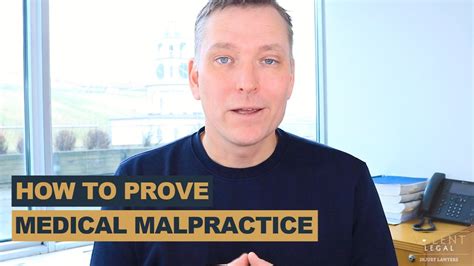 How To Prove Medical Malpractice From A Lawyer Valent Legal Youtube