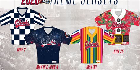 Chiefs Announce 2020 Specialty Jerseys | MiLB.com