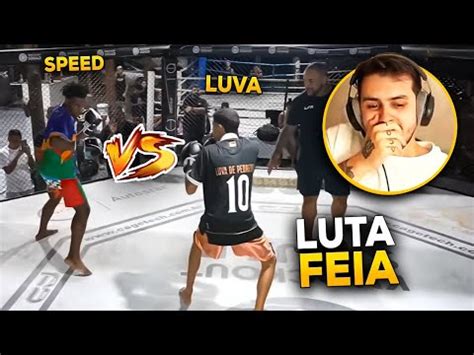 GABE REAGE A LUTA DO SPEED VS LUVA DE PEDREIRO YouTube