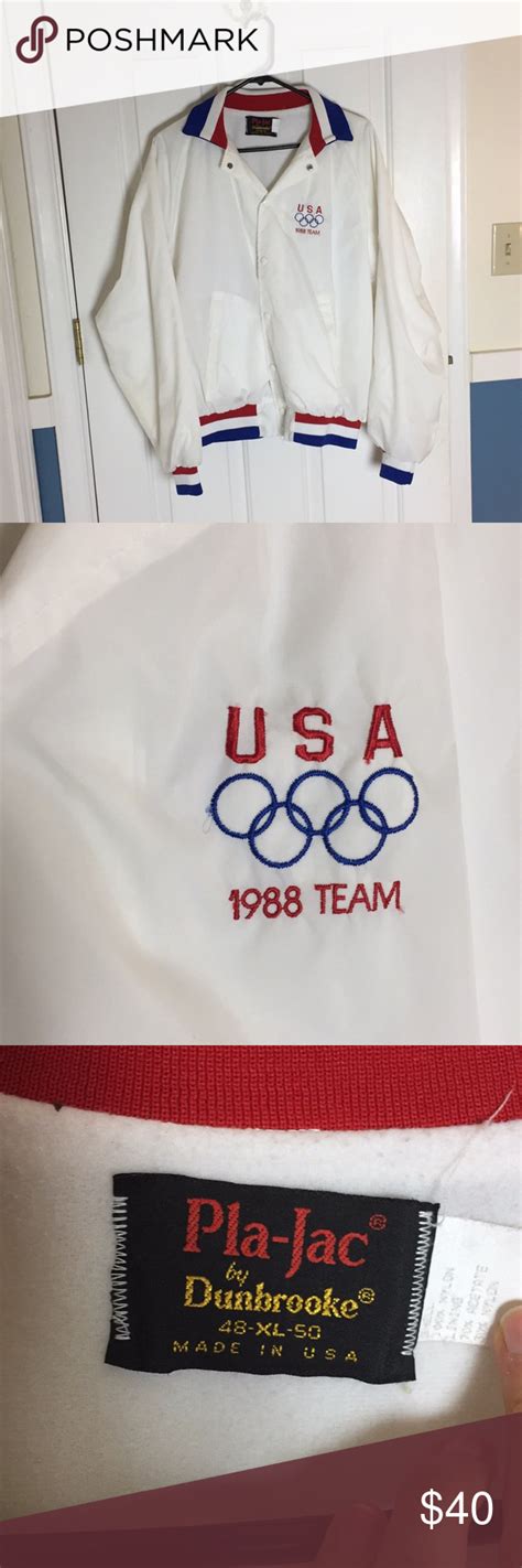 Vintage Usa Olympic Team Jacket 1988 Team Jackets Vintage Usa