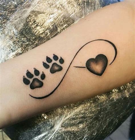 The Cutest Paw Print Tattoos Ever Pawprint Tattoo Trendy Tattoos