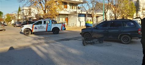 Colisi N Sin Heridos En Avenida San Mart N Y Viamonte