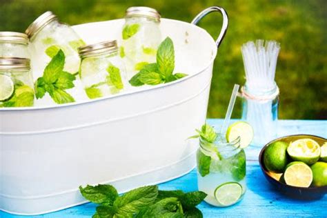 Mojitos Mason Jars The Best Summer Parties