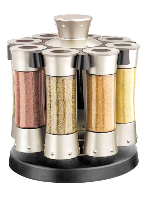 Fox Run Elite Auto Measure Spice Professional Spice Jars Storing