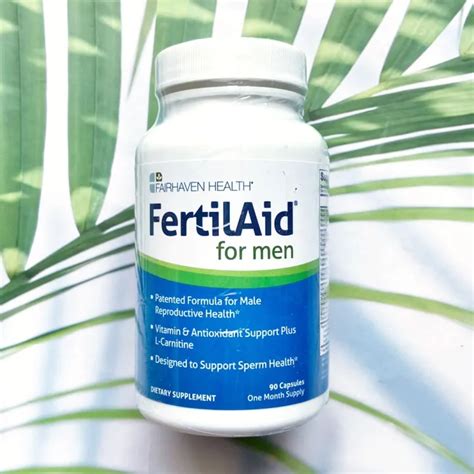 Fertilaid For Men 90 Capsules Fairhaven Health® อาหารเสริมสำหรับ