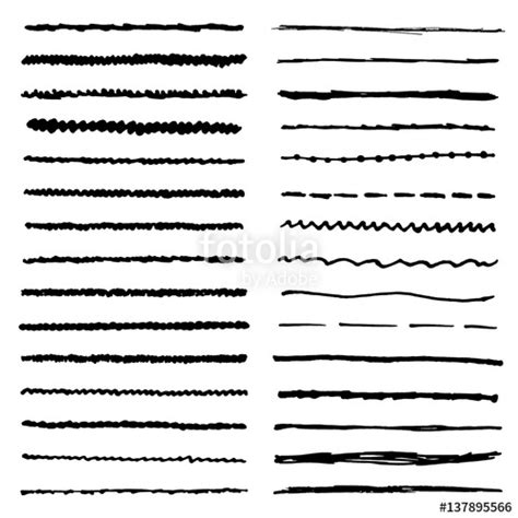 Marker Line Vector At Vectorified Collection Of Marker Line