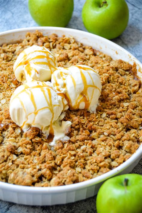 The Best Apple Crisp Kays Clean Eats Recipe Video