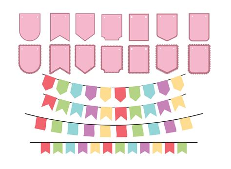 Bunting Banner Svg Bunting Svg Cut Files For Cricut Scallop Etsy Uk